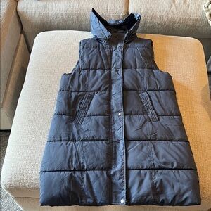 Amazon Women's Blue Puffer Vest